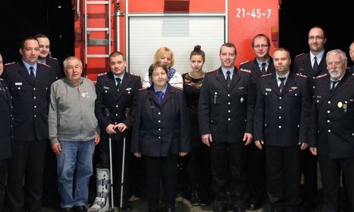 Die Feuerwehr Groß Stöckheim traf sich zur Jahreshauptversammlung. Foto: Thorben Wandelt