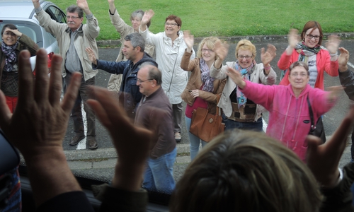 Eine Gruppe aus Wolfenbüttel reiste nach Briouze. Foto: Bothe
