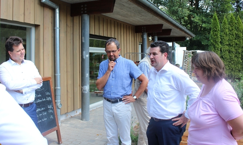 Jürgen Dusel, Roland Bursian und Hubertus Heil. Foto: Wahlkreisbüro Hubertus Heil Gifhorn