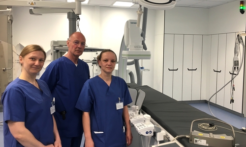 Das Team des neuen Herzkatheterlabors. Fotos: Asklepios Harzkliniken GmbH