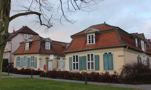 Im Lessinghaus lebte der Dichter einige Zeit. Fotos: Julia Seidel