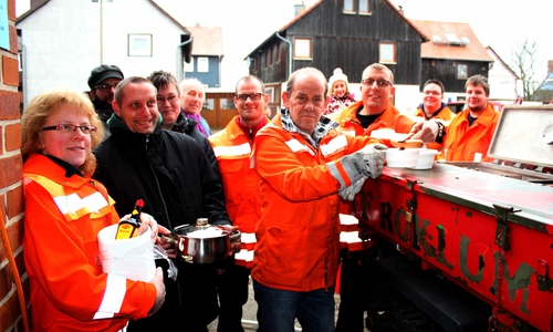 Der Suppentag kam gut an. Foto: Meyer