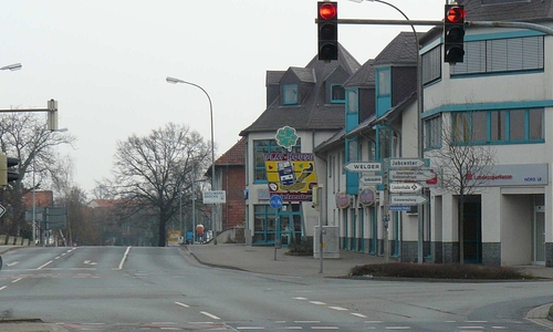 Auf der Kreuzung bei McDonald´s kam es zu einem Unfall. Foto: Archiv