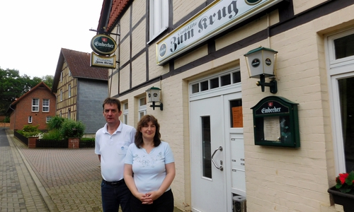 Bei der Gaststätte „Zum Krug“ in Groß Brunsrode steht ein Wechsel bevor. Ina und Torsten Möller hören zum Jahresende auf, die Suche nach einem Nachfolger hat begonnen. Foto: Gemeinde Lehre