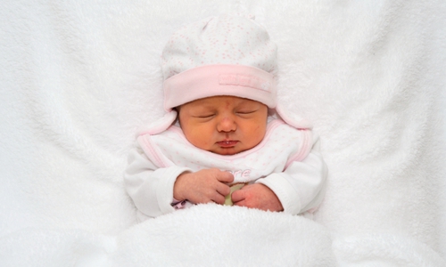 Willkommen: Annie Sophie Behrens. Foto: Babysmile24.de