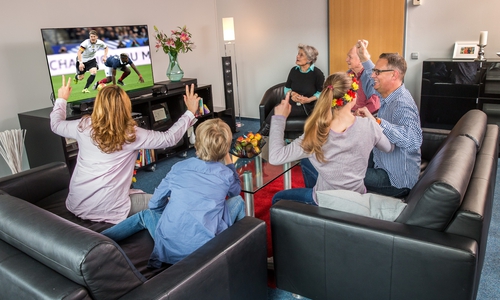 Die erste Stufe von DVB-T2 HD startet pünktlich zur Fußball-EM. Foto: Axel Herzig