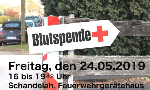 Die Feuerwehr Schandelah veranstaltet eine Blutspendenaktion und bittet um Mithilfe. Foto: Feuerwehr Schandelah