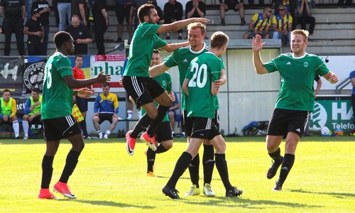Spät belohnte sich Vorsfelde für eine engagierte 2. Hälfte. Fotos: Frank Vollmer