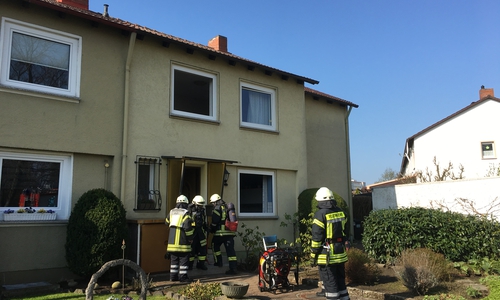 Das Wohnhaus musste belüftet werden. Foto: Feuerwehr Goslar