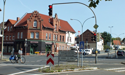 Unfallschwerpunkt 2016: Die Konfliktsituation am Nordertor. Foto: Kreisverkehrswacht Helmstedt e.V.