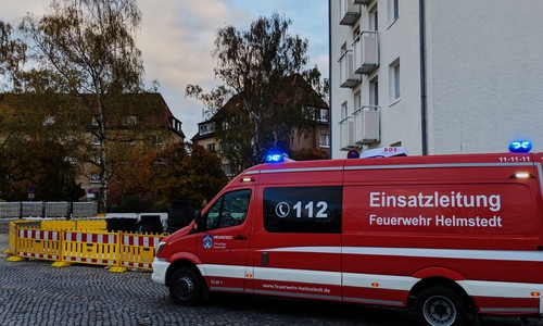 Die Feuerwehr wurde zum Brand gerufen. Eine Waschmaschine brannte. Foto: Feuerwehr Helmstedt