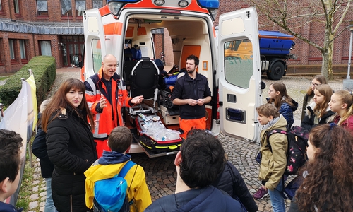 Beim Zukunftstag gab es einiges zu erleben. Fotos: Landkreis Goslar