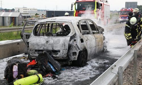 Personen kamen bei dem Brand nicht zu Schaden. Foto: Karliczek