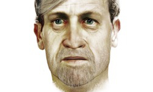 Portraitzeichner des Landeskriminalamtes haben von dem Käufer des grünen VW Golf-Variant in Celle ein Bild gezeichnet. Foto: Polizei Niedersachsen