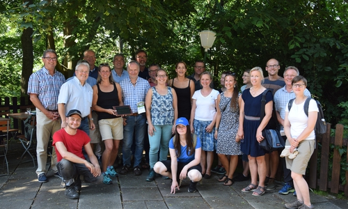 Die ILE-Region präsentiert neues Gemeinschaftswerk bei Naturspaziergang zur Burgruine Lichtenberg in Salzgitter Foto: Regionalmanagement