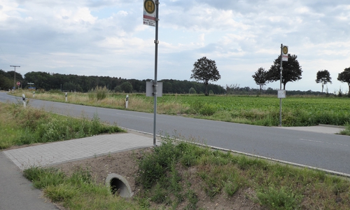 Die Arbeiten an der Haltestelle gehen voran. Foto: GRÜNE Cremlingen
