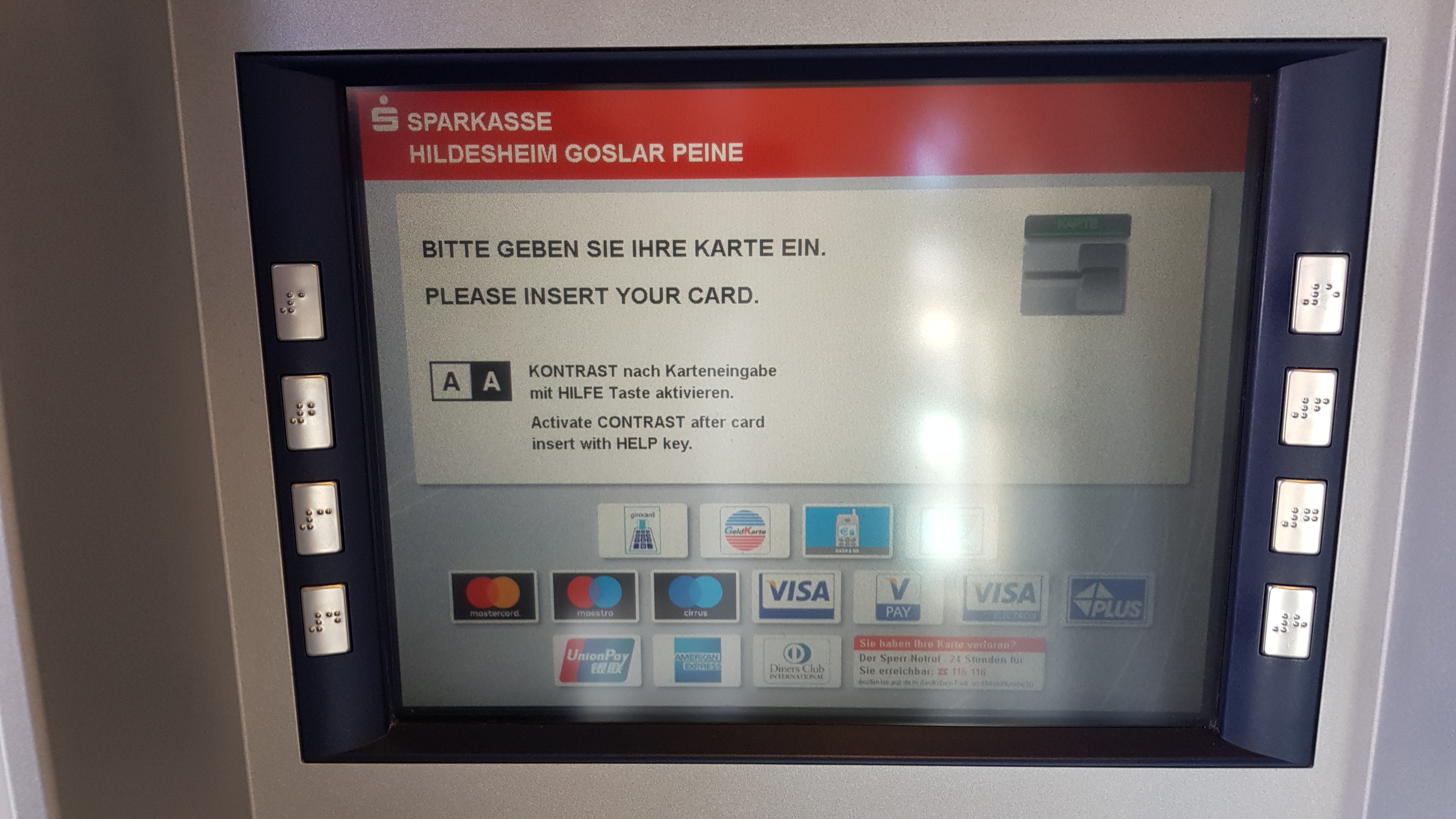 Waterig Verhoog jezelf Verbanning Neue Bedieneroberfläche für Geldautomaten der Sparkasse | regionalHeute.de