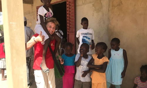 Für zwei Wochen befindet sich eine 13 köpfige Mannschaft  60 km östlich von der Landeshauptstadt Dakar im Senegal.Fotos: Peter G. Matzuga