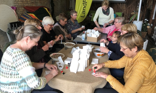Vorstandsmitglieder des Kreisverbandes der LandFrauen mit ihrer Vorsitzenden Ilsemarie Dralle. Foto: Privat