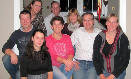 Untere Reihe: Ellen Pieper, Ingrid Siemens, Stephan Becker, Walburga Schmidt. Obere Reihe: Hans-Joachim Hoffrichter, Dorothee Pommerehne, Thorsten Popall, Ute Kathmann-Blume. Foto: PSR Harzvorland