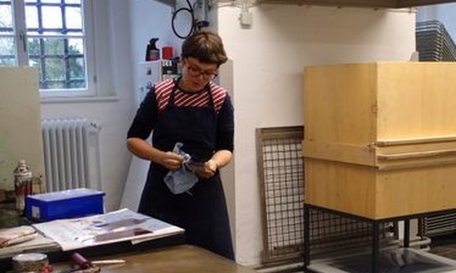  Ab 16. Februar präsentiert Lucie Mercadal ihre Arbeiten, die in der Druckwerkstatt während des Stipendiums "Abdruck" entstanden sind. Foto: © Städtische Galerie Wolfsburg