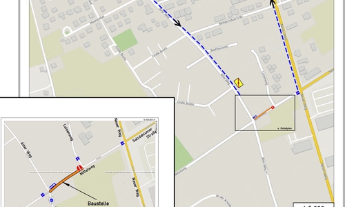 Der Mittelweg wird zwischen dem Alten Weg und dem Luisenweg zur Einbahnstraße in Richtung Neuer Weg. Foto: Stadt Wolfenbüttel