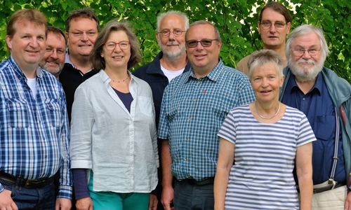 Die Kandidatinnen und Kandidaten für die Wahl zum Samtgemeinderat Sickte (von links): Andre Hinrichs, Simon Thamm, Michael Boos, Petra Diepenthal-Fuder, Peter Sauer, Carsten Marowsky-Brée, Christiane Wagner-Judith, Carsten Brüninghaus, Michael Ratzkowsky. Es fehlen: Irmela Wrede, Karsten Gehrke, Gerd Bartschies-Franke, Foto: privat