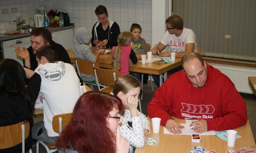 Das UNO-Turnier im letzten Jahr war gut besucht. Foto: privat