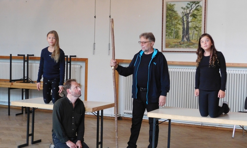 Die Schunterbühne Lehre probt für ihre Premiere. Foto: Schunterbühne