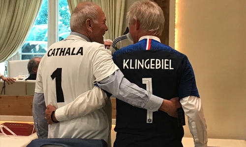 Laurent Cathala (li.) und Frank Klingebiel. Foto: Stadt Salzgitter