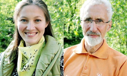 Anna Fagan und Manfred Kracht. Fotos: Bündnis 90/Die Grünen