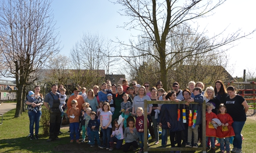 Die Helfer konnten sich bei Kaffee und Kuchen stärken. Foto: Samtgemeinde Elm-Asse