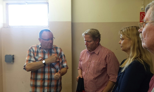 "Politische Bildungsfahrt gegen das Vergessen"-so kann die Fahrt der CDA-Gruppe aus Braunschweig am 28.05.2016 in Richtung Sachsen Anhalt bezeichnet werden. Foto: CDA