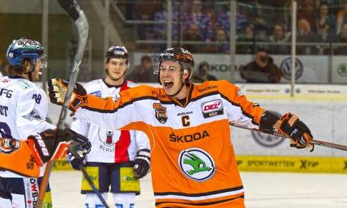 Jubelt Tyler Haskins erneut gegen die Eisbären? Foto: Fabian Brandes/PresseBlen.de