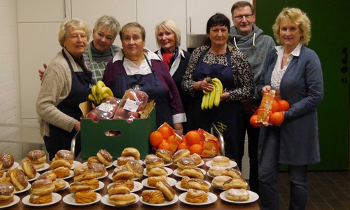 Die CDU zu Besuch in der Suppenküche. Foto: CDU