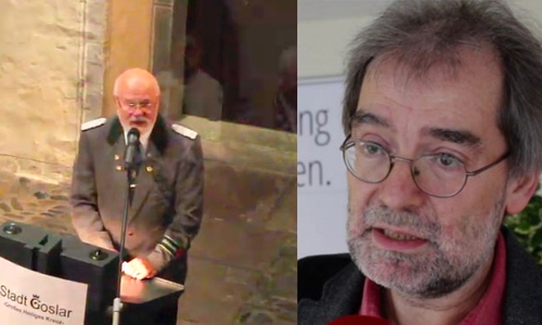 Henning Wehrmann (Bürgerliste) kritisiert den stellvertretenden Landrat Wolfgang Just. Foto: Nino Milizia; Werner Heise