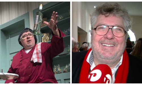 Es darf gefeiert werden: Bis zum 4. März steht Michael Schanze in der Komödie am Altstadtmarkt auf der Bühne.Videos: André Ehlers / Werner Heise
