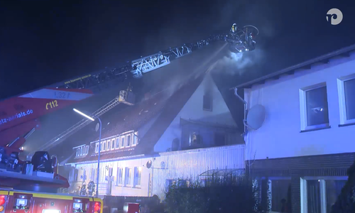 Das Haus war nach dem Brand unbewohnbar. Foto: aktuell24
