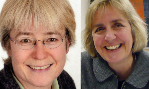Pastorin Annegret Linke (links im Bild) und Pfarrerin Martina Helmer-Pham Xuan (rechts im Bild) kandidieren für das Propstamt in Königslutter. Fotos: Ev.-luth. Landeskirche in Braunschweig.
