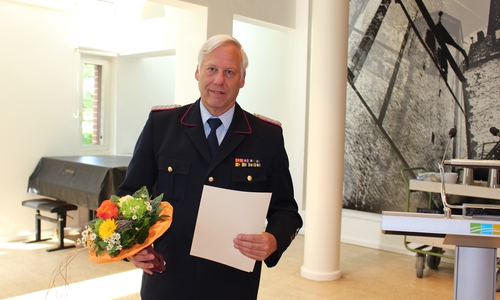 Andreas Hoppstock wurde erneut zum stellvertretenden Kreisbrandmeister gewählt. Foto: Max Förster