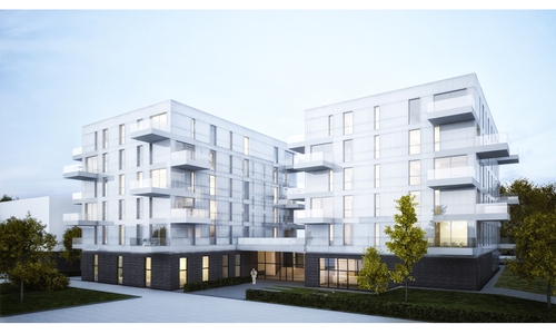 Hellwinkel Terrassen, Wohnzwilling. Entwurf: RTW Architekten, Hannover
