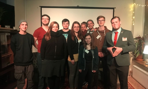 Die PARTEI traf sich in der "Veränderbar". Foto: Die PARTEI