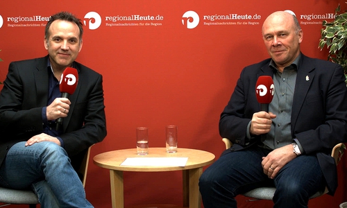 André Ehlers hat den Landeschef der Gewerkschaft der Polizei und Personalrat Dietmar Schilff vor dem Derby zum Regions-Talk eingeladen. Videos: Nadine Munski-Scholz