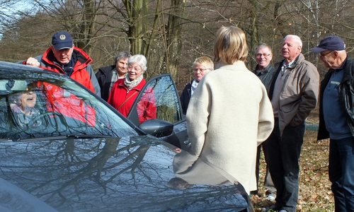 Besonders bei älteren Mitbürgern kam das Programm gut an. Foto: Achim Klaffehn