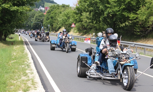 Die Trikes knattern wieder durch Bad Harzburg. Archivfoto: Anke Donner