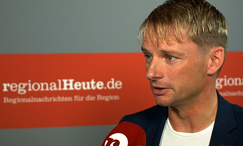 Stefan Klein (SPD) im regionalHeute.de-Studio. Video/Foto: André Ehlers