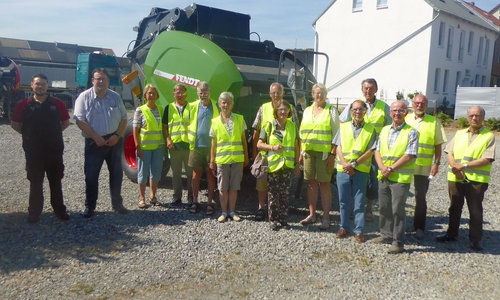 Zahlreiche Besucher nahmen an dem Besuch teil. Foto: SPD Ortsverein Auguststadt-Weiße Schanze