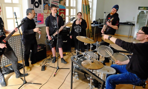 Newcomer beim Profi-Coaching.
Foto: LAG Rock