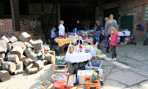 Das Organisationsteam des Flohmarktes zeigte sich vollauf zufrieden mit der Veranstaltung.

Foto: Organisationsteam Flohmarkt Euqord