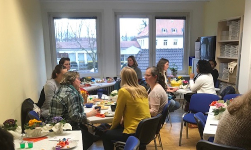  Sich über die Arbeit in der Kindertagespflege austauschen, sich vernetzen und neue Ideen holen – das bot der Neujahresempfang des Familien- und Kinderservicebüros.
